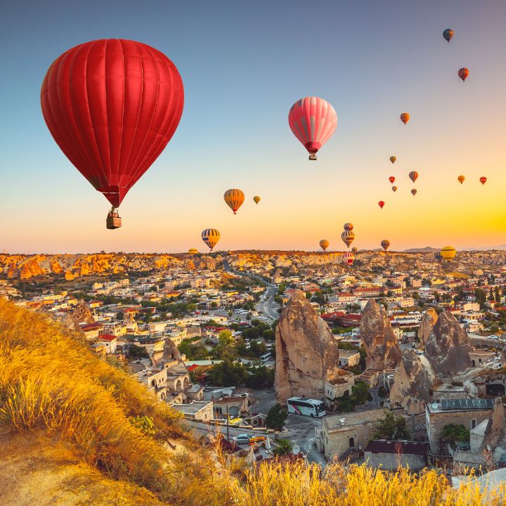 Paseo en globo en Capadocia