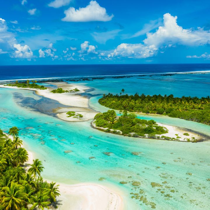 Navegar la Laguna Azul de Rangiroa
